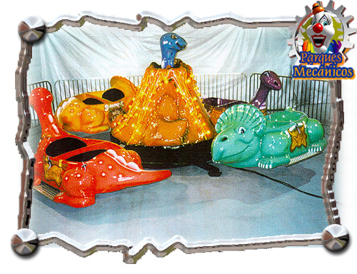 ATRACTIONS MECHANICS MODEL. DINOSAUR