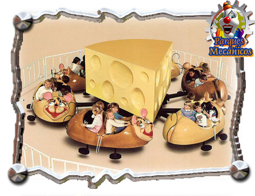 JUEGO MECANICO HORIZONTAL "CRAZY MOUSE"