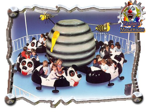 GIRATORIO MECANICO PARA FERIAS O RENTA DE JUEGOS MECANICOS LOS PANDAS